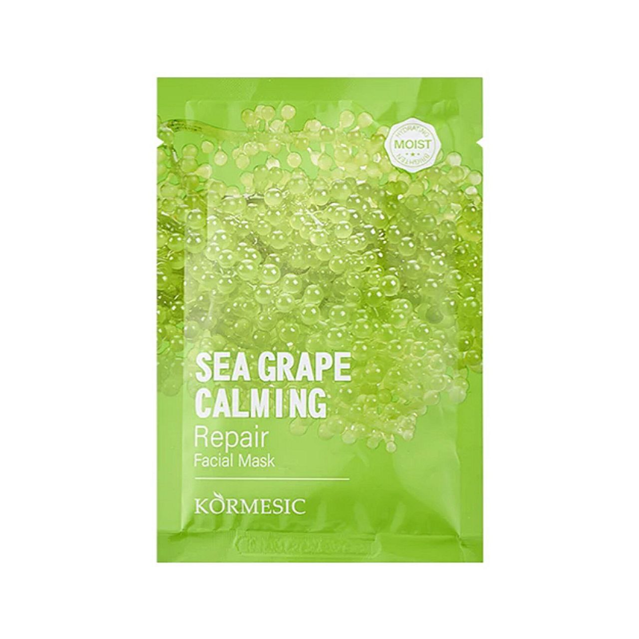 ماسک ورقه ای انگور دریایی کورمسیک 25گرم KORMESIC Sea Grape Facial Mask