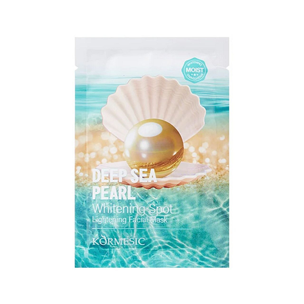 ماسک ورقه ای مروارید کورمسیک 25گرم KORMESIC Deep Sea Pearl Facial Mask