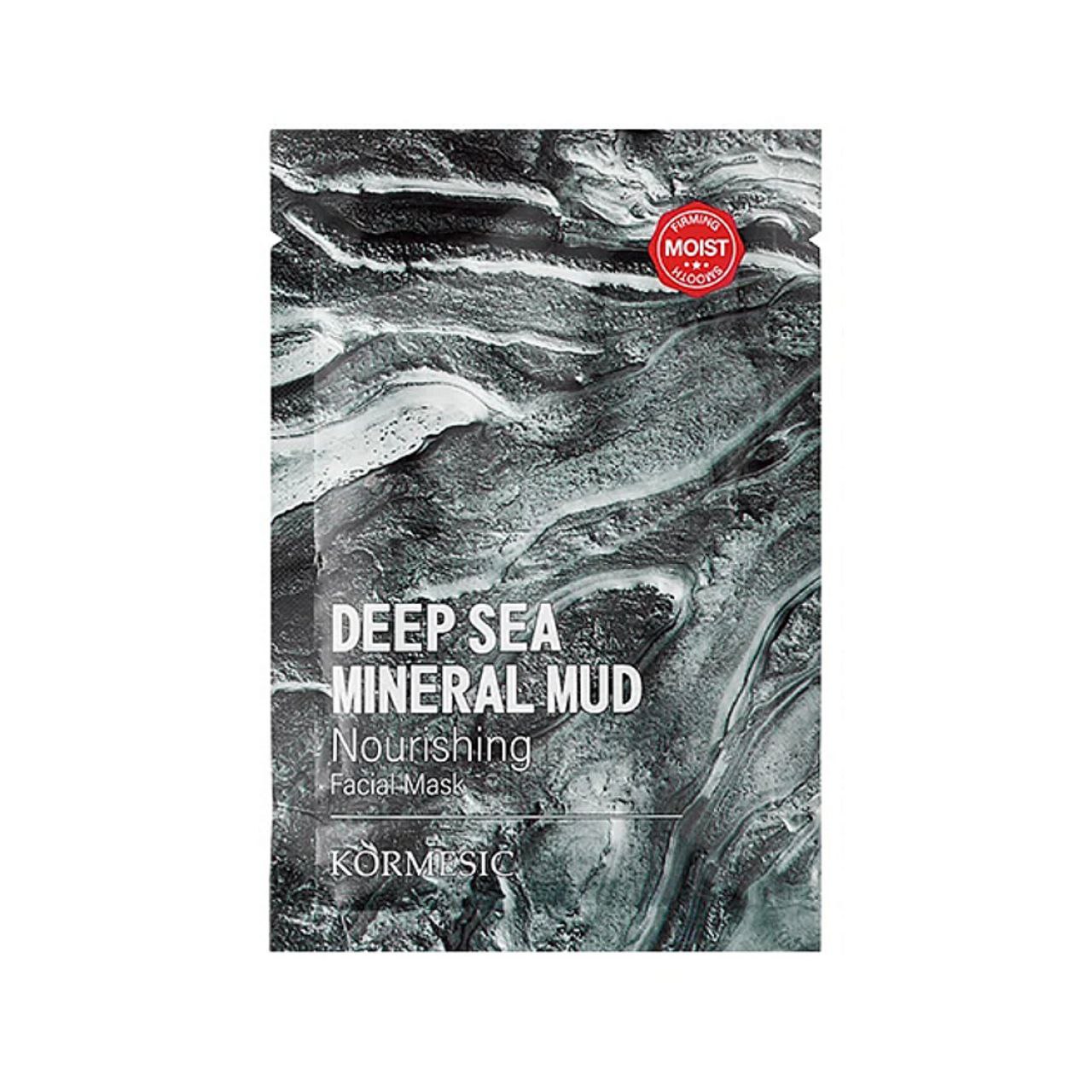 ماسک ورقه ای گل دریایی کورمسیک 25گرم KORMESIC Deep Sea Mineral Mud Facial Mask