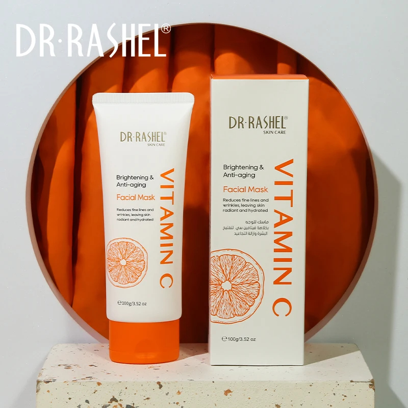ماسک کرمی صورت ویتامین سی دکتر راشل 100گرم DR.RASHEL Vitamin C Face Mask