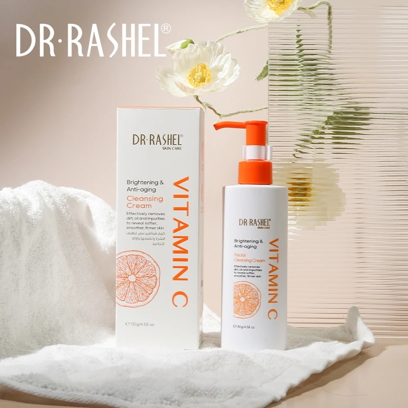 کرم پاک کننده ویتامین سی دکتر راشل 130گرم DR.RASHEL Vitamin C Cleansing Cream