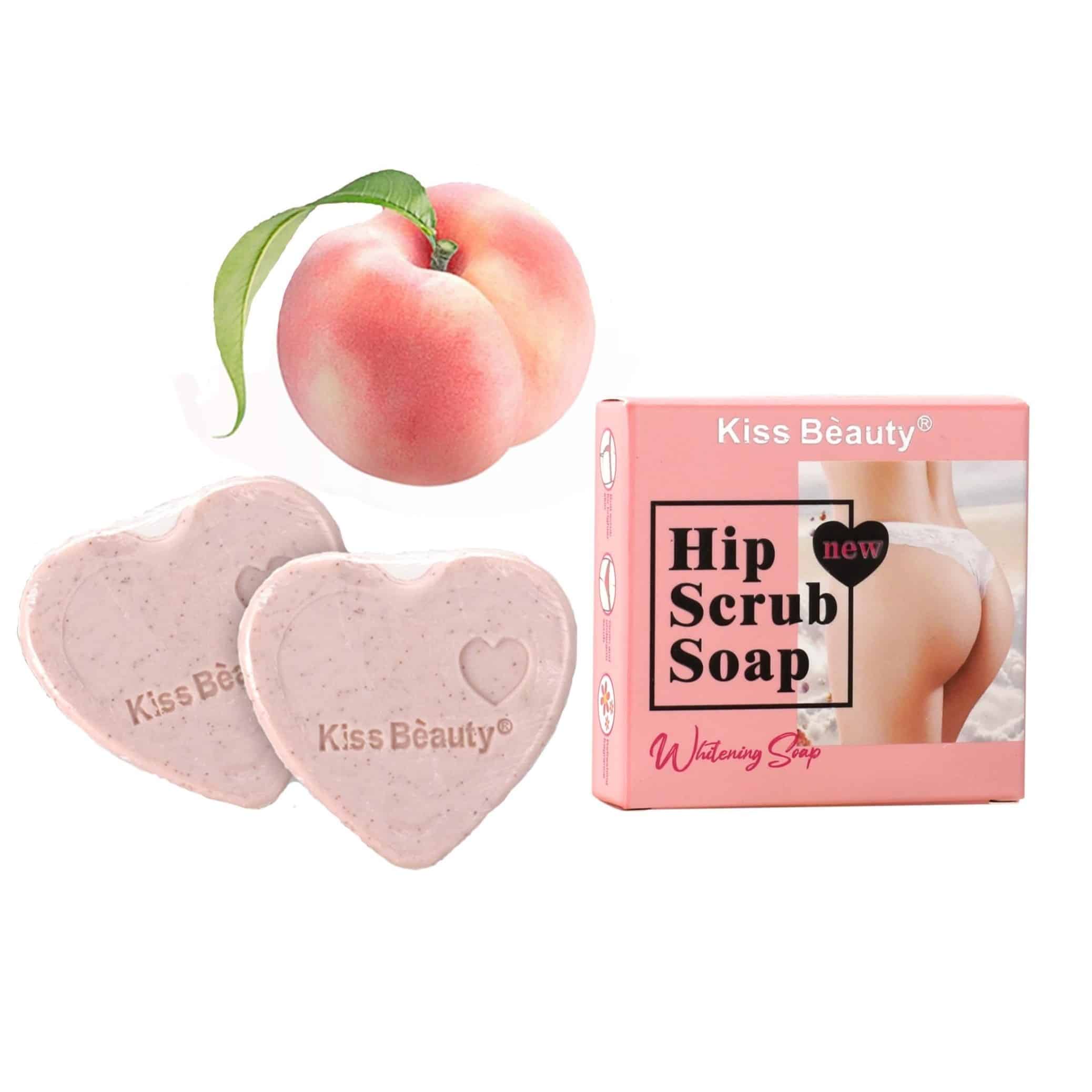صابون اسکراب باسن هلو کیس بیوتی 60گرم Kissbeauty Hip Scurub Soap