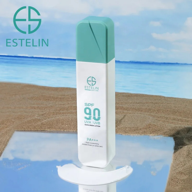 لوسیون ضد آفتاب سوپر مرطوب کننده استلین 120گرم ESTELIN Super Moisturizing Sunscreen Lotion SPF90