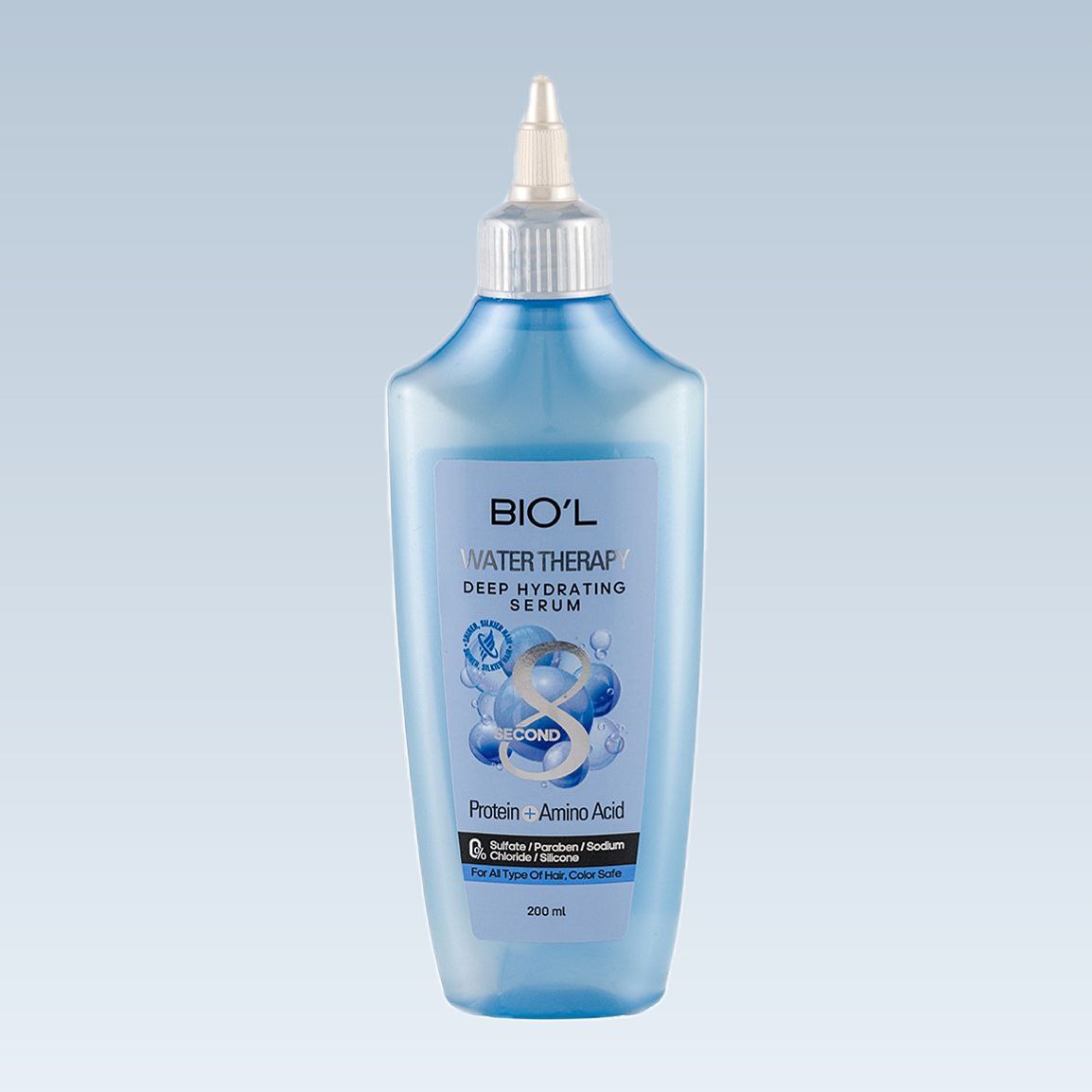 سرم آبی مو واتر تراپی بیول 200میل BIO'L Water Therapy Deep Hydrating Serum