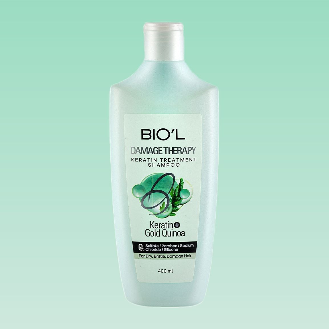 شامپو دمیج تراپی بیول 400میل BIO'L Damage Therapy Keratin Treatment Shampoo
