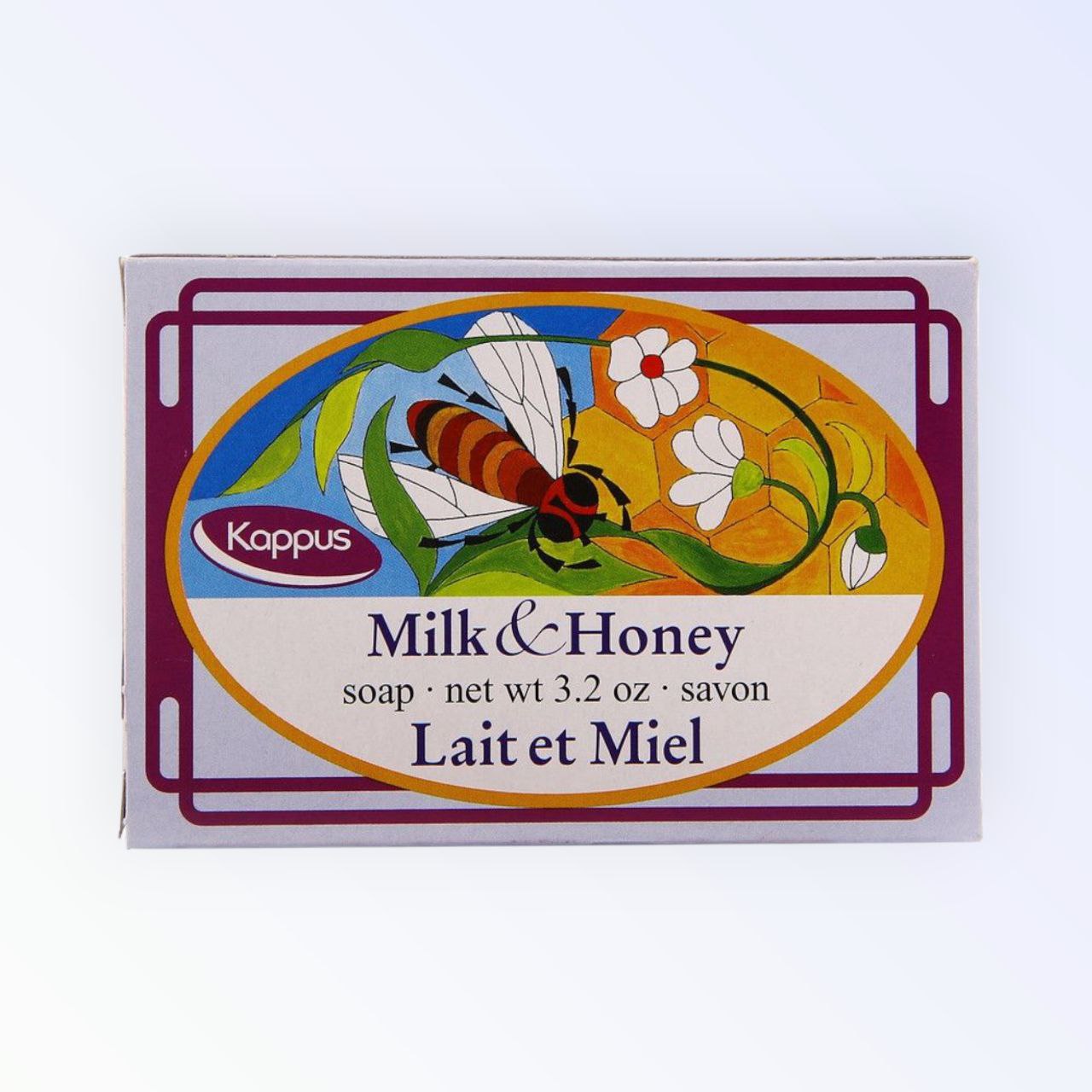 صابون شیر و عسل کاپوس 100گرم Kappus Milk & Honey Soap