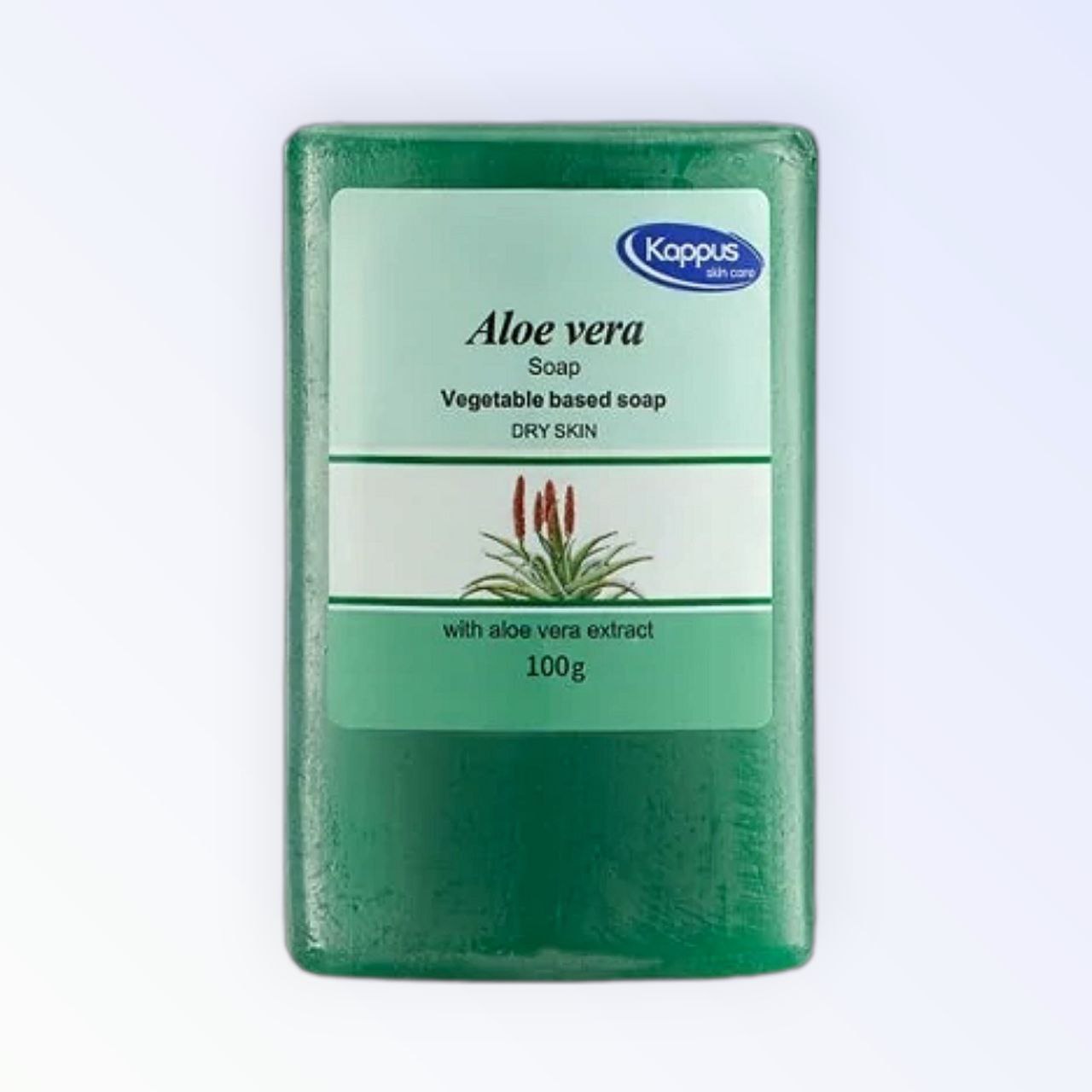 صابون عصاره آلوورا کاپوس 100گرمKappus Aloe Vera Soap