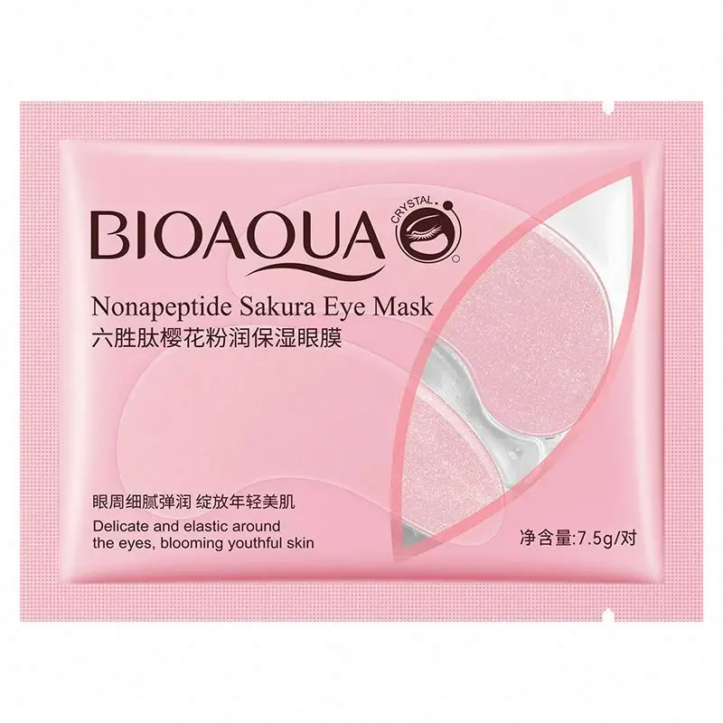 ماسک چشم ساکورا نوناپپتاید بیوآکوا 7.5گرم BIOAQUA Nonapeptide Sakura Eye Mask