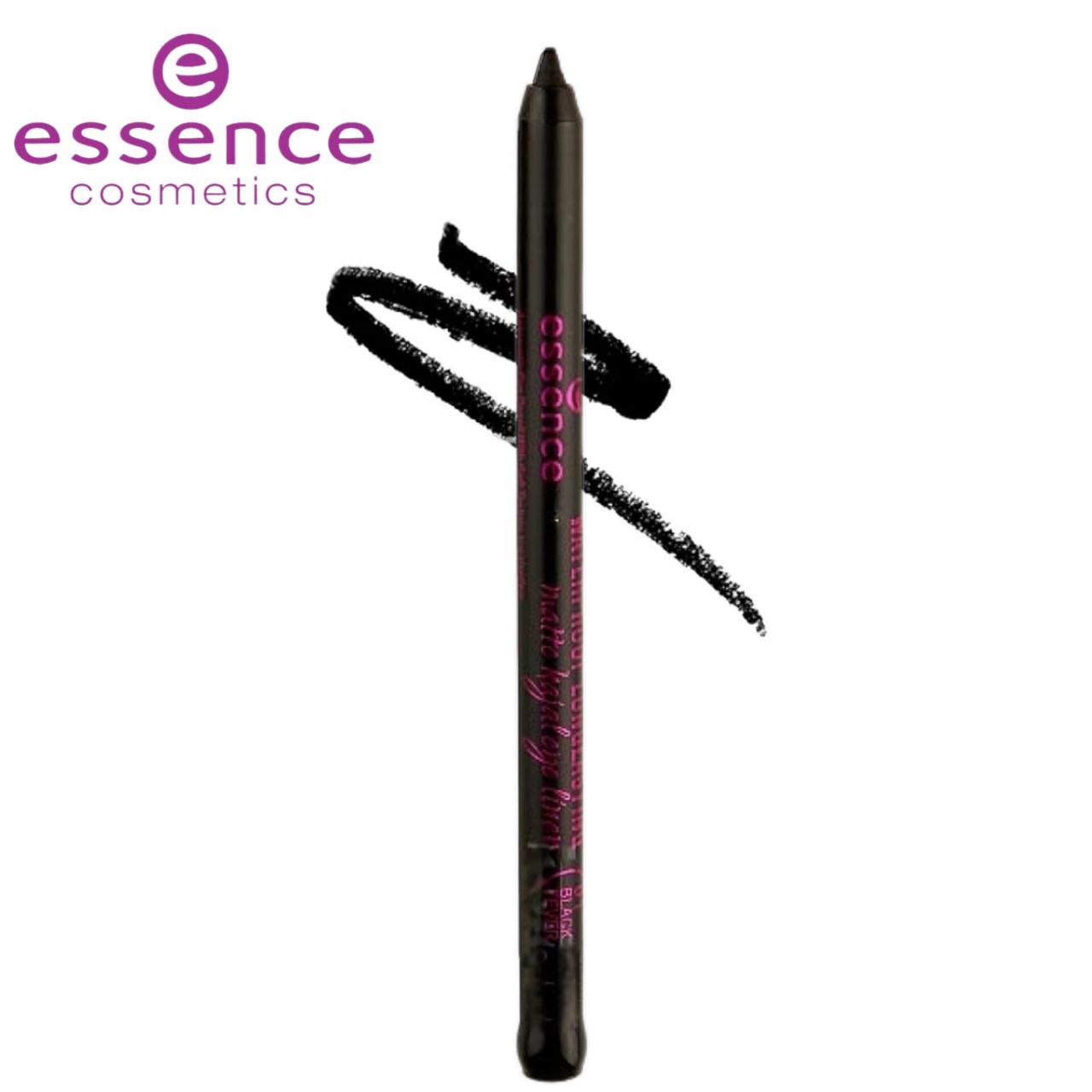 مداد چشم مشکی شمعی اسنس ضدآب Essence Waterproof Long-Lasting Matt Kajal Eyeliner