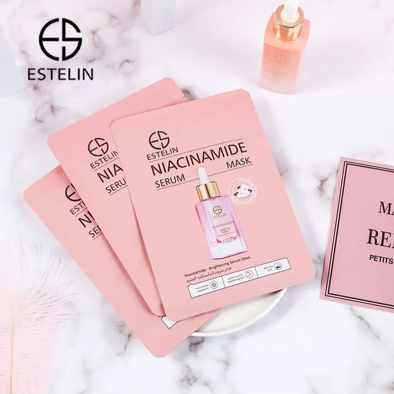 ماسک ورقه ای نیاسینامید استلین 25گرم ESTELIN Niacinamide Serum Mask