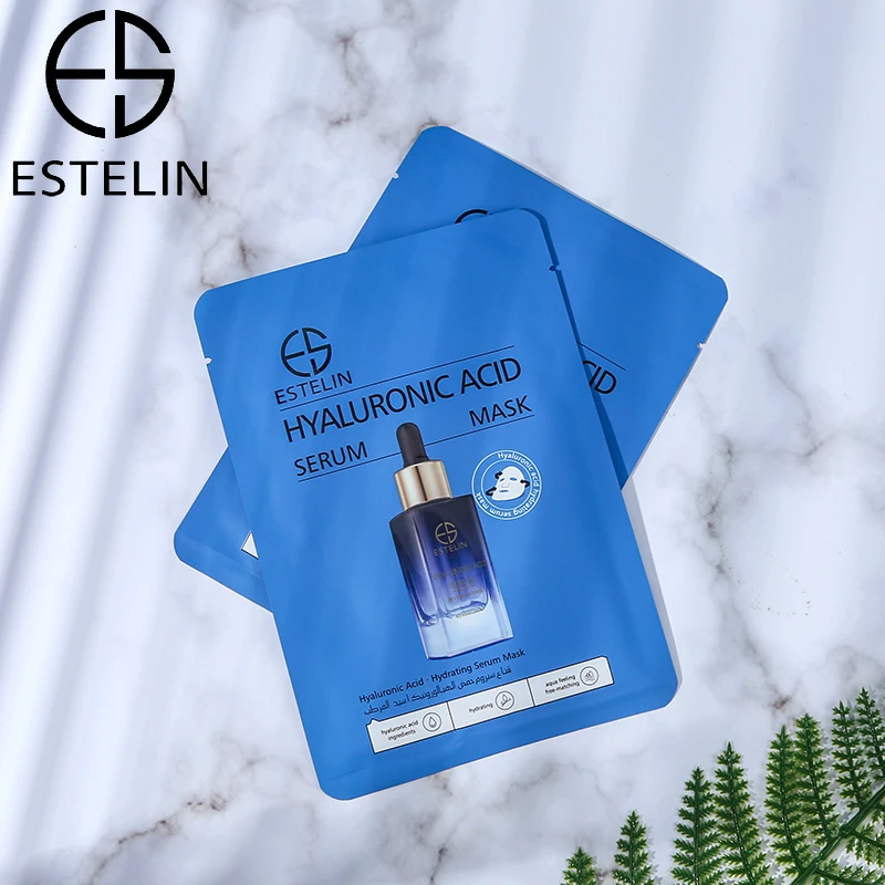 ماسک ورقه ای هیالورونیک اسید استلین 25گرم ESTELIN Hyaluronic Acid Serum Mask