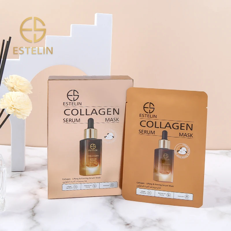 ماسک ورقه ای کلاژن استلین 25گرم ESTELIN Collagen Serum Mask