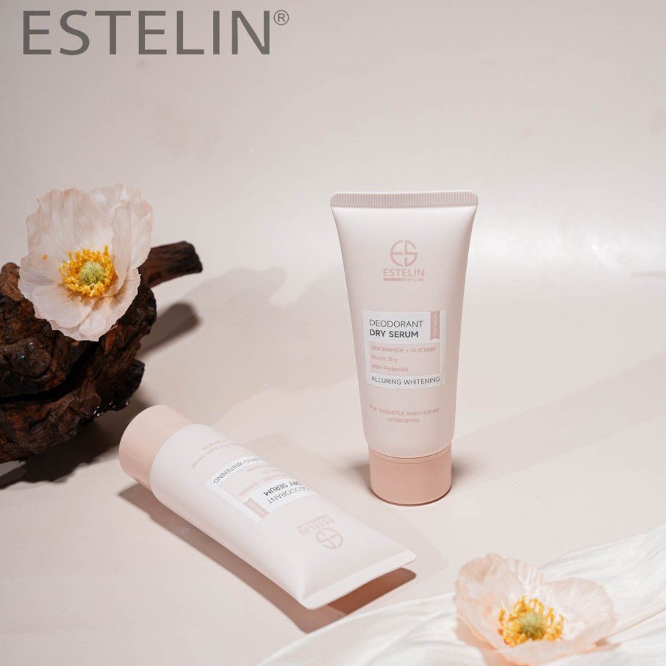کرم دئودورانت ضدتعریق استلین مدل Alluring Whitening حجم 60 میلEstelin Alluring Whitening Deodorant Dry Serum