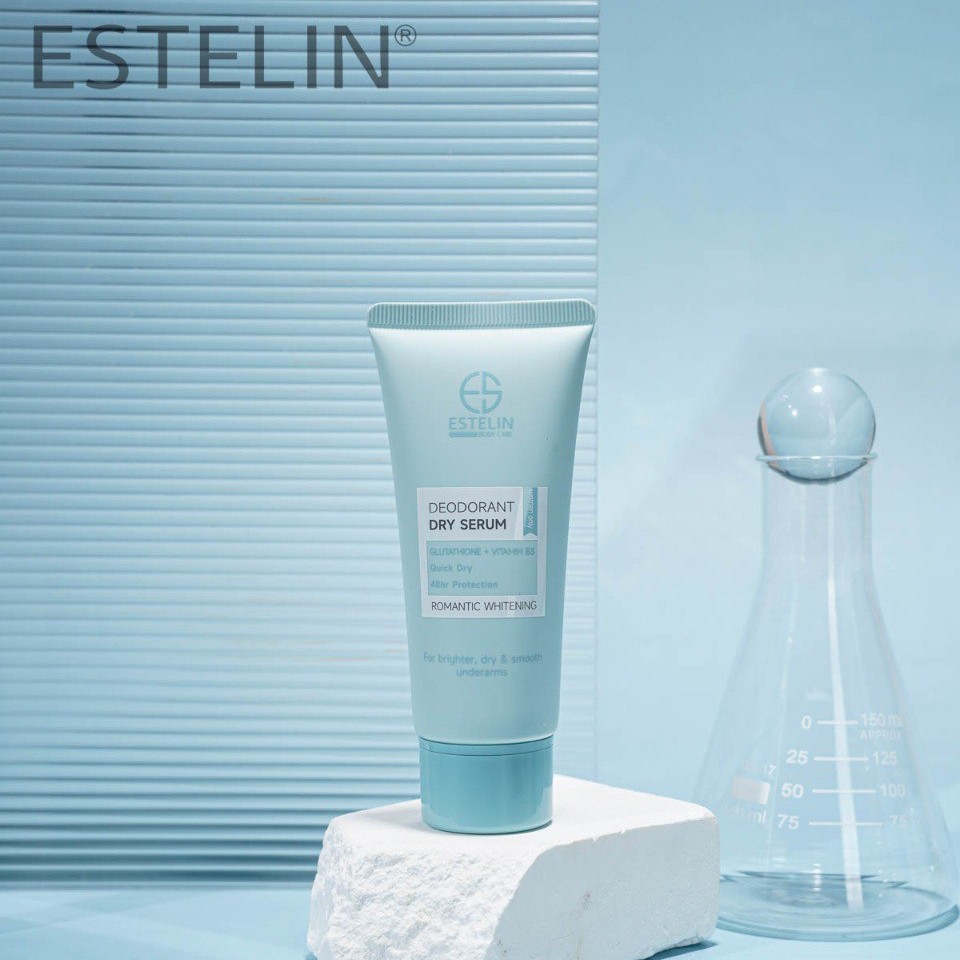 کرم دئودورانت ضدتعریق استلین مدل Romantic Whitening حجم 60 میل Estelin Romantic Whitening Deodorant Dry Serum