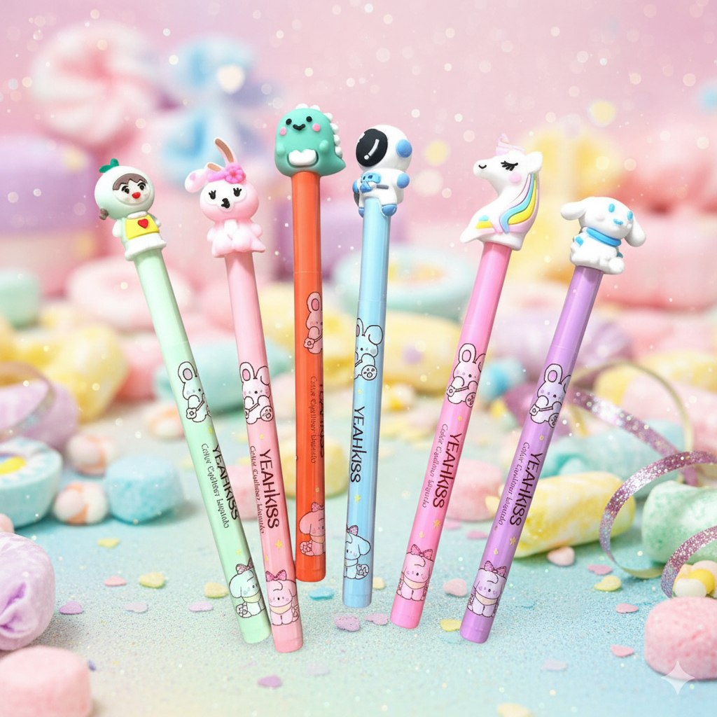 خط چشم رنگی یاهکیس عروسکی YEAHKISS Color Eyeliner Liquid