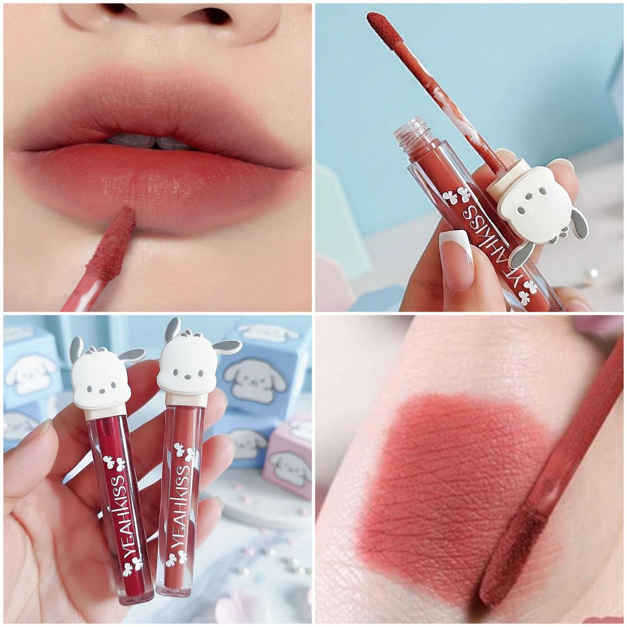 رژ مایع پوچاکو یاهکیس YEAHKISS Pochacco Lip Gloss