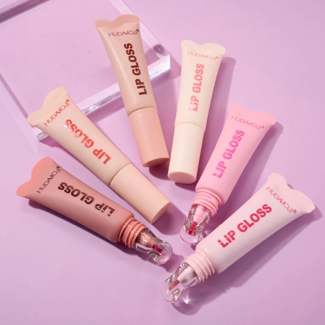 لیپ گلاس مرطوب‌کننده هدی موجی 10میل HUDAMOJI High Color Rendering LIP GLOSS