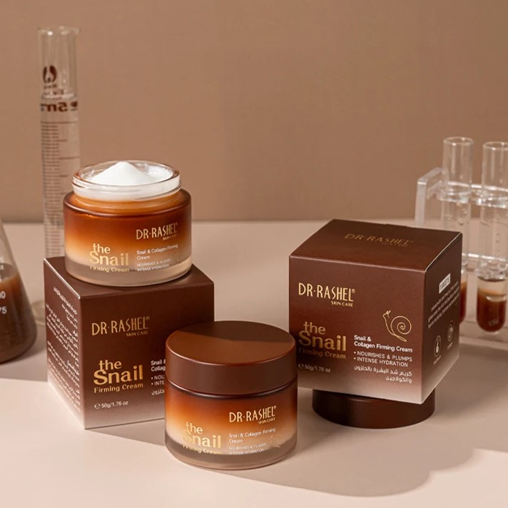 کرم حلزون و کلاژن دکتر راشل 50گرم DR.RASHEL The Snail Collagen Firming Cream