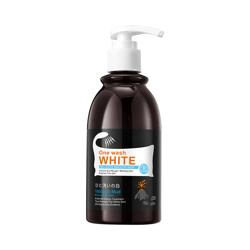 کرم حمام سفید کننده بدن سادور 260میل SADOER Volcanic Mud Beauty Body Wash